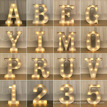 2021 Weihnachtsbeleuchtung Nummer und Buchstabenlampen Weihnachtsdekorationen LED-Außenleuchten